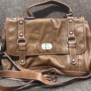 Brown Leather Giani Bernini Purse *EUC*